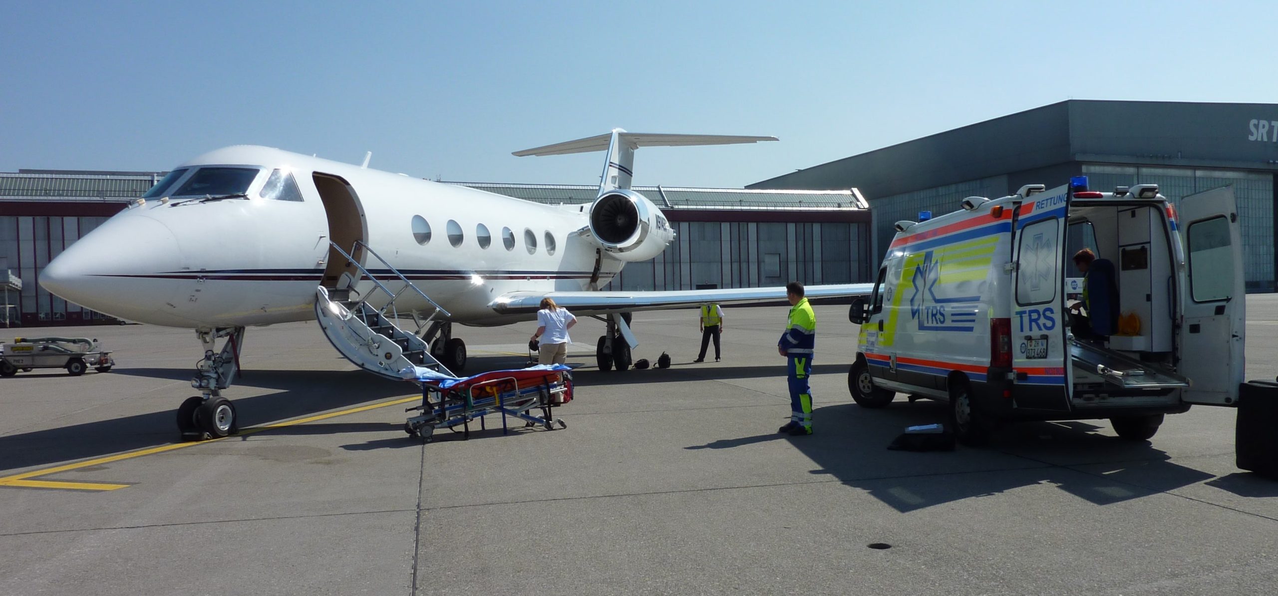 Évacuation médicale en jet privé Gulfstreal