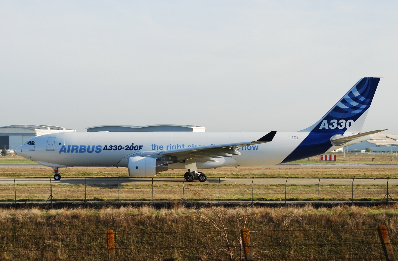 Airbus A330-200F Cargo au roulage