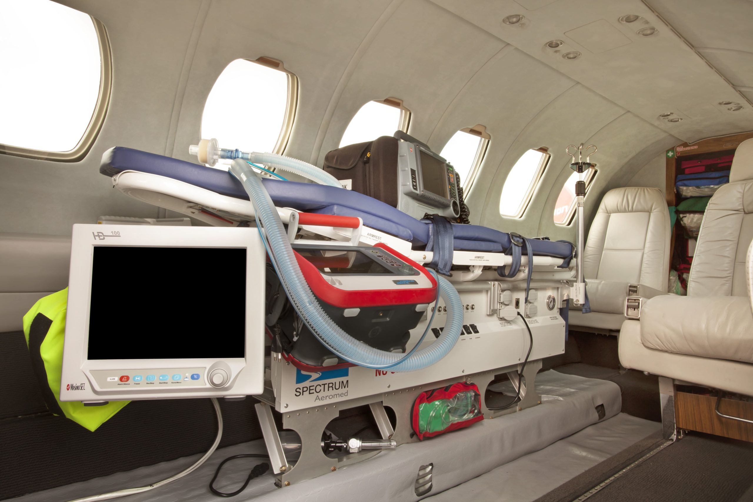 Transport médicalisé en jet privé