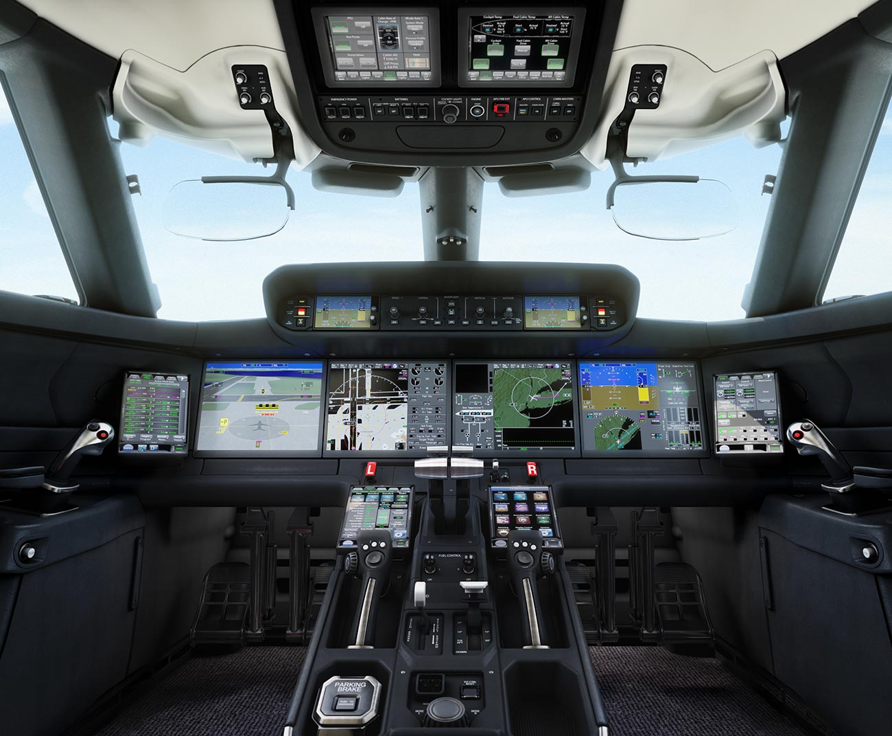 Cockpit du Gulfstream G700