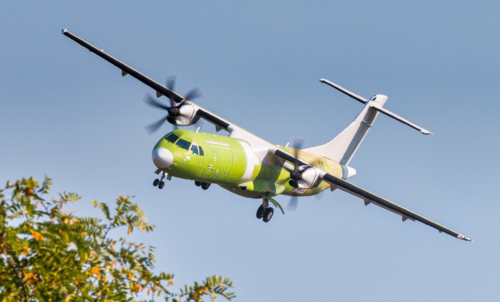 Premier vol de l'ATR 72-600F