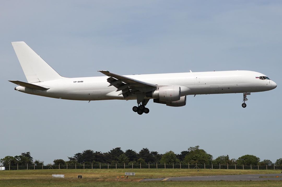 Le Boeing 757-200F dédié au transport de fret aérien