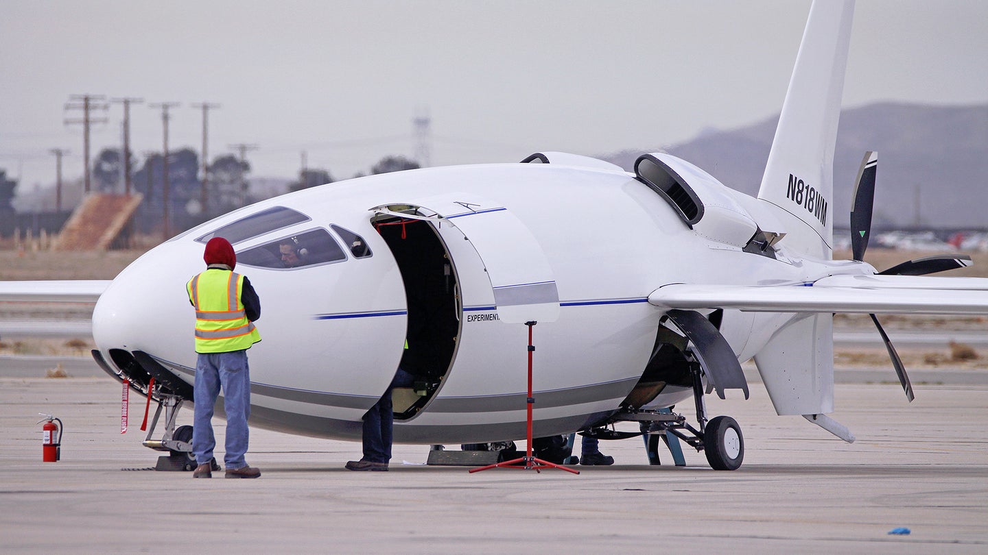 The CELERA 500L during flight tests