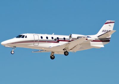 Cessna Citation Excel XL in flight