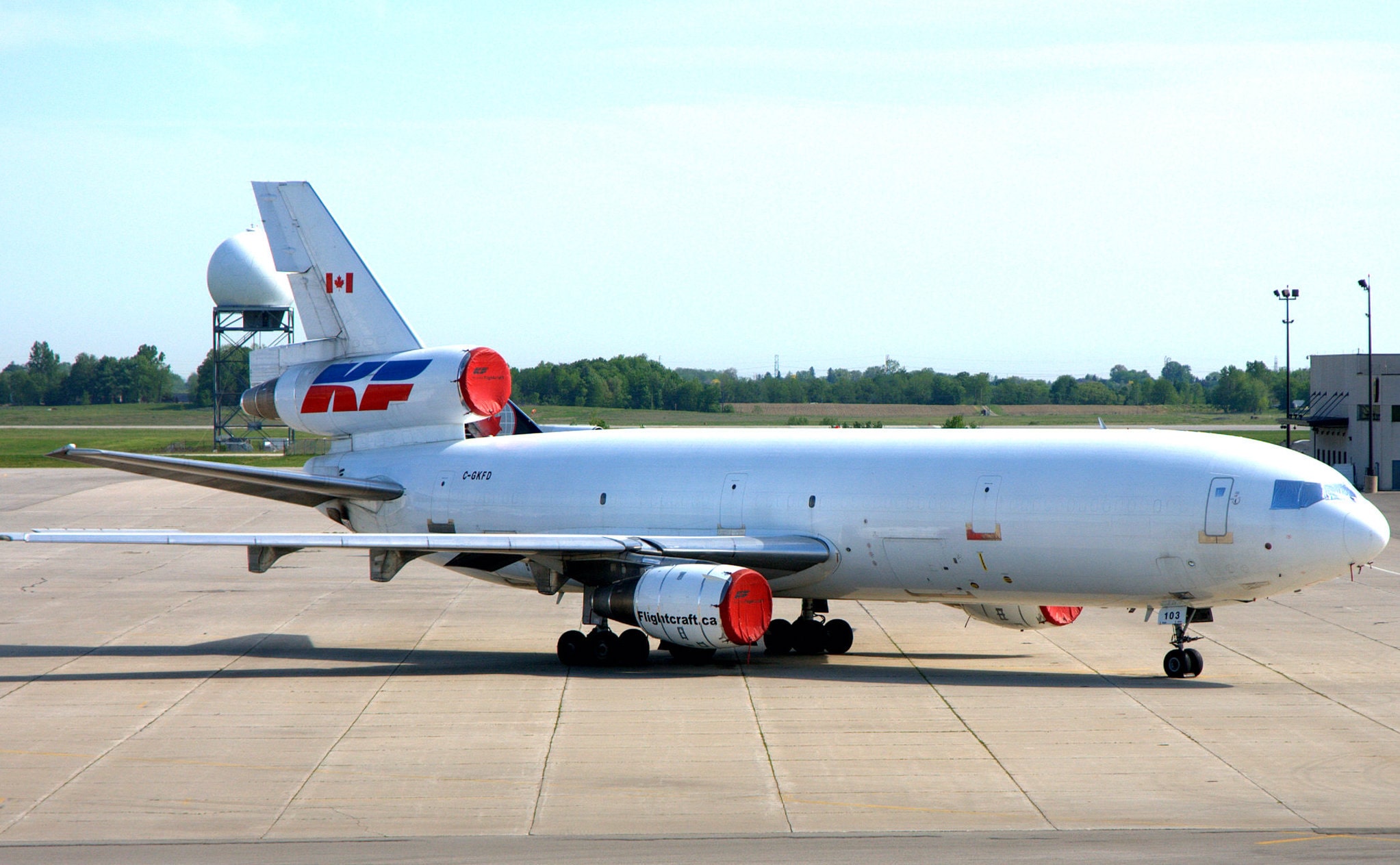 Le DC-10F dédié au transport de marchandises