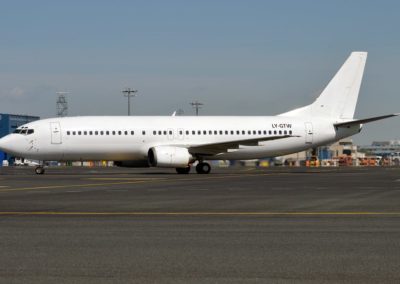 Boeing 737-400 en location
