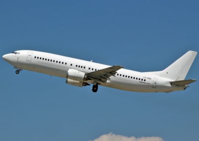 Boeing B737-400 au décollage