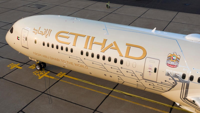 Les capteurs de son du 787 d'Etihad