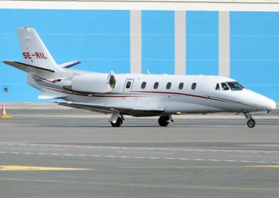 The Cessna Citation XLS on ground