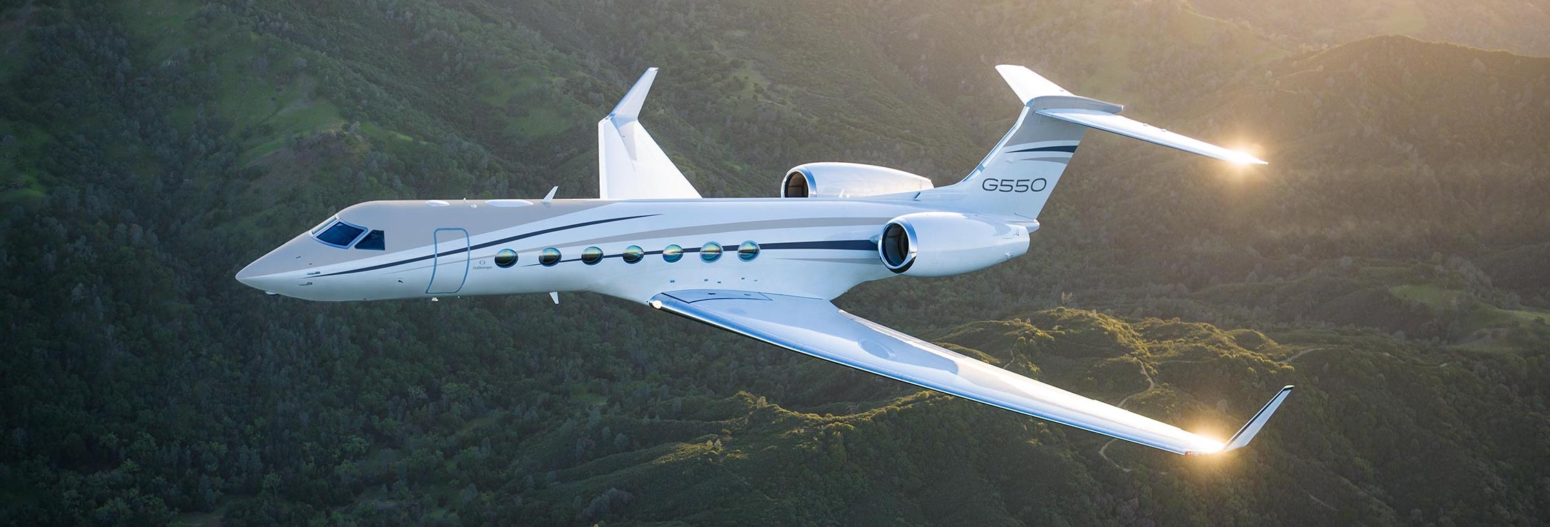 The luxurious Gulfstream G550