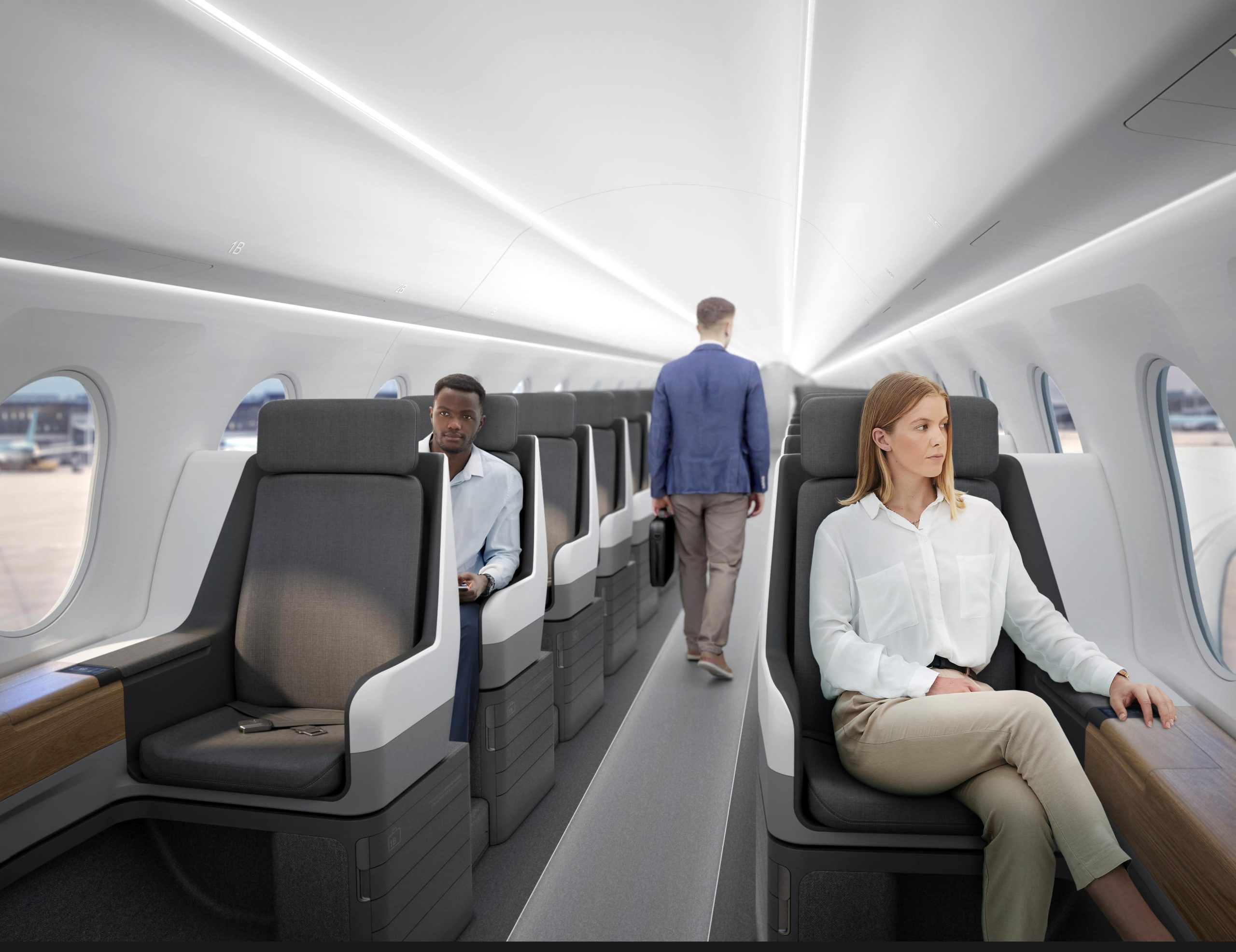 Interior Boom Supersonic Overture