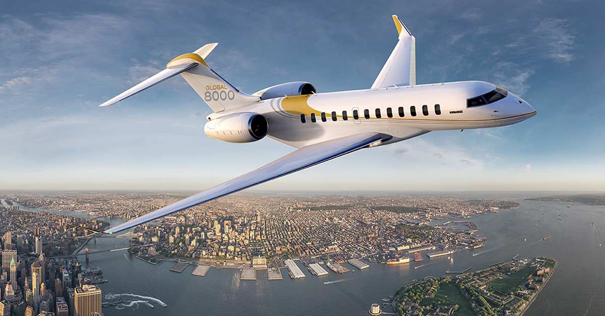 The Bombardier Global 8000